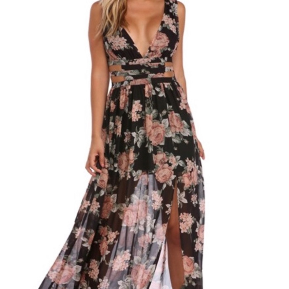 Windsor floral maxi dress
